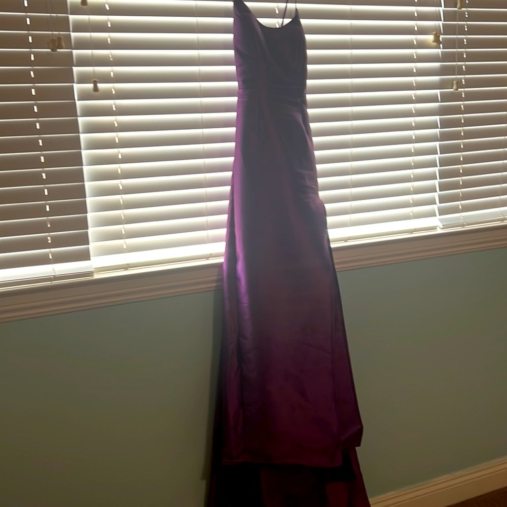 Long Satin gown